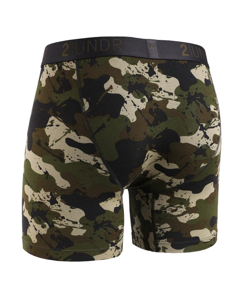 2UNDR Swing Shift Boxer Brief - Army