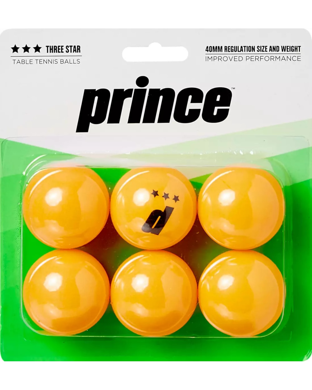 3 Star Table Tennis Ball - 6 Pack