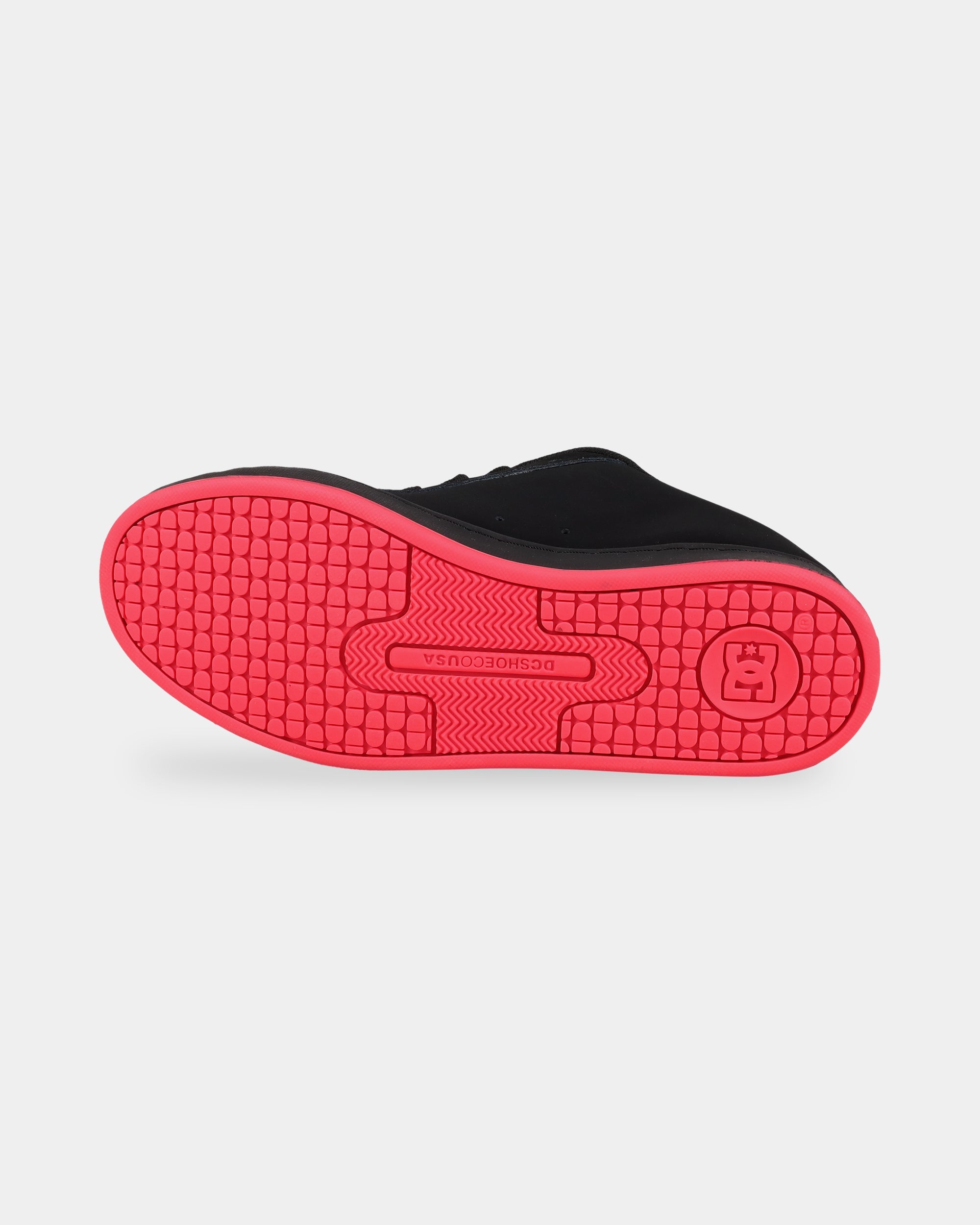 DC Women's Court Graffik Shoes in Black/Hot Pink