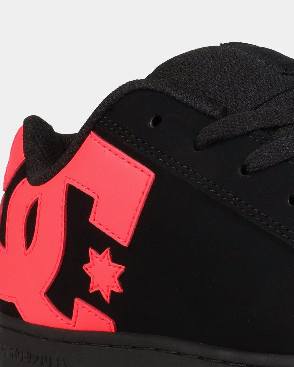 DC Women's Court Graffik Shoes in Black/Hot Pink