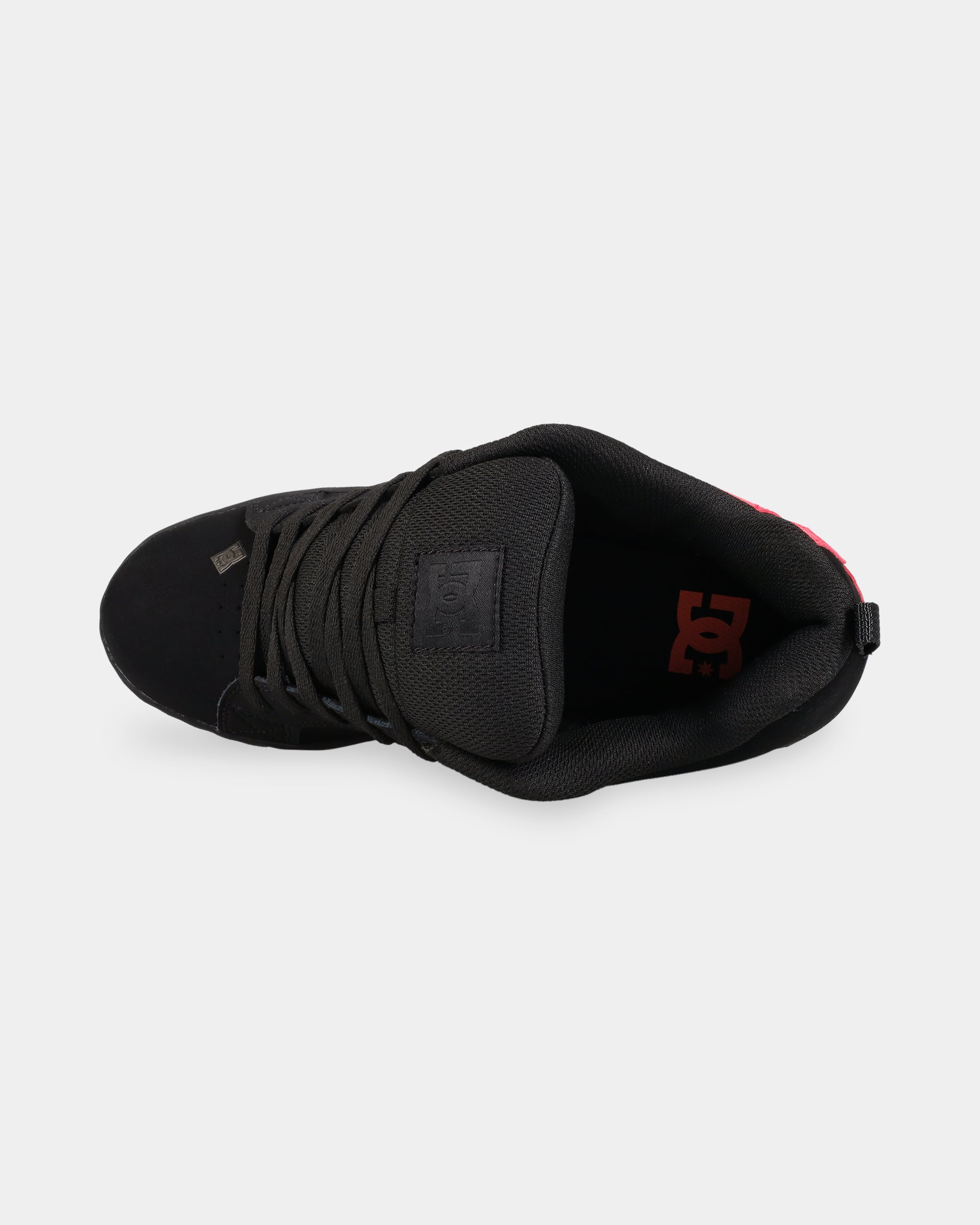 DC Women's Court Graffik Shoes in Black/Hot Pink