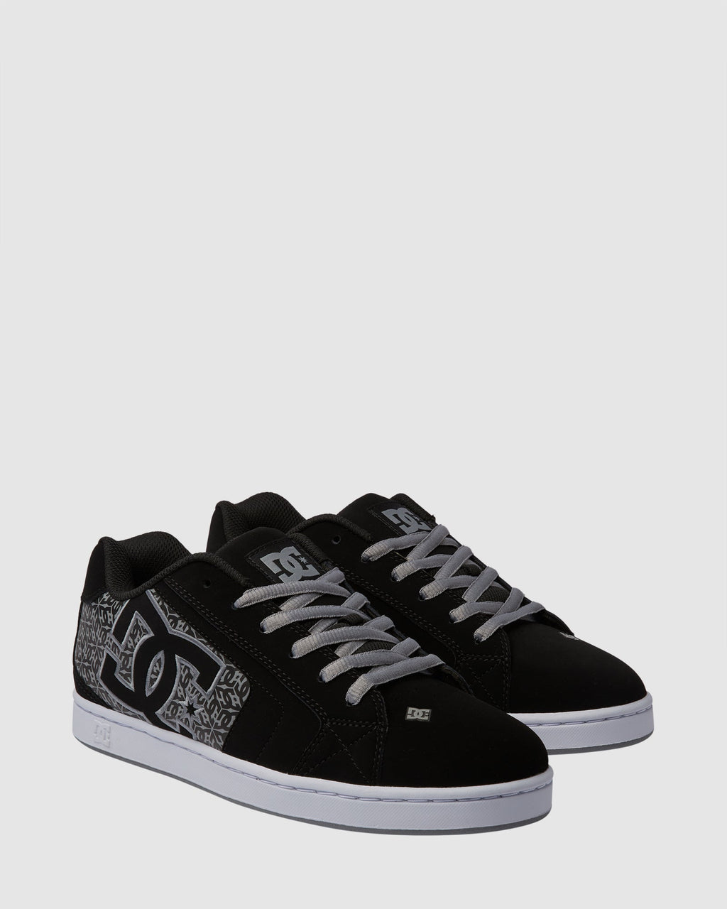 DC Men's Net Shoes - Black/Grey/White