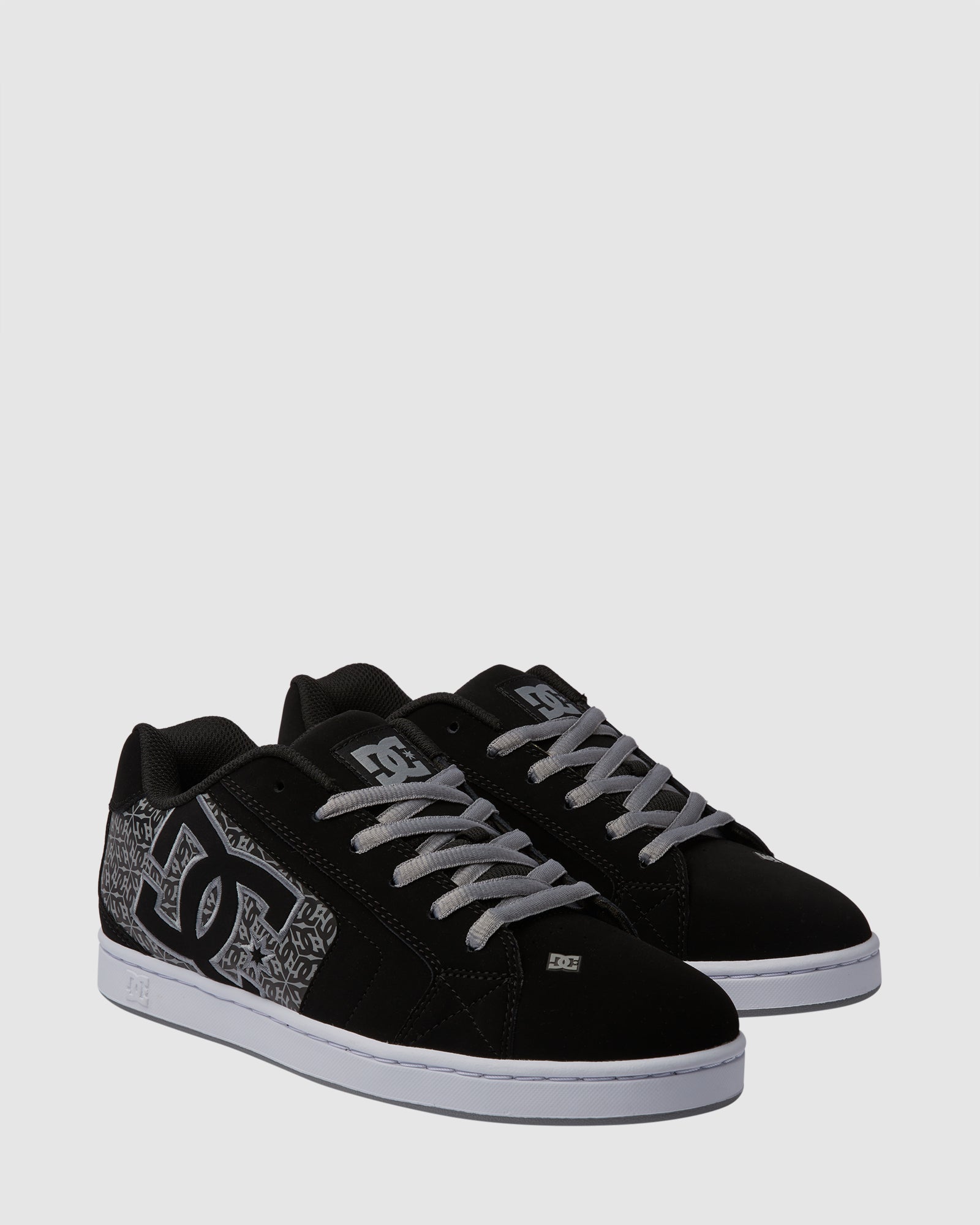 DC Men's Net Shoes - Black/Grey/White