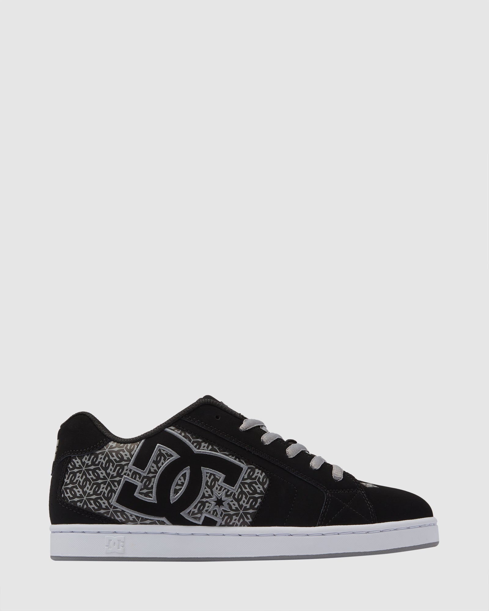 DC Men's Net Shoes - Black/Grey/White
