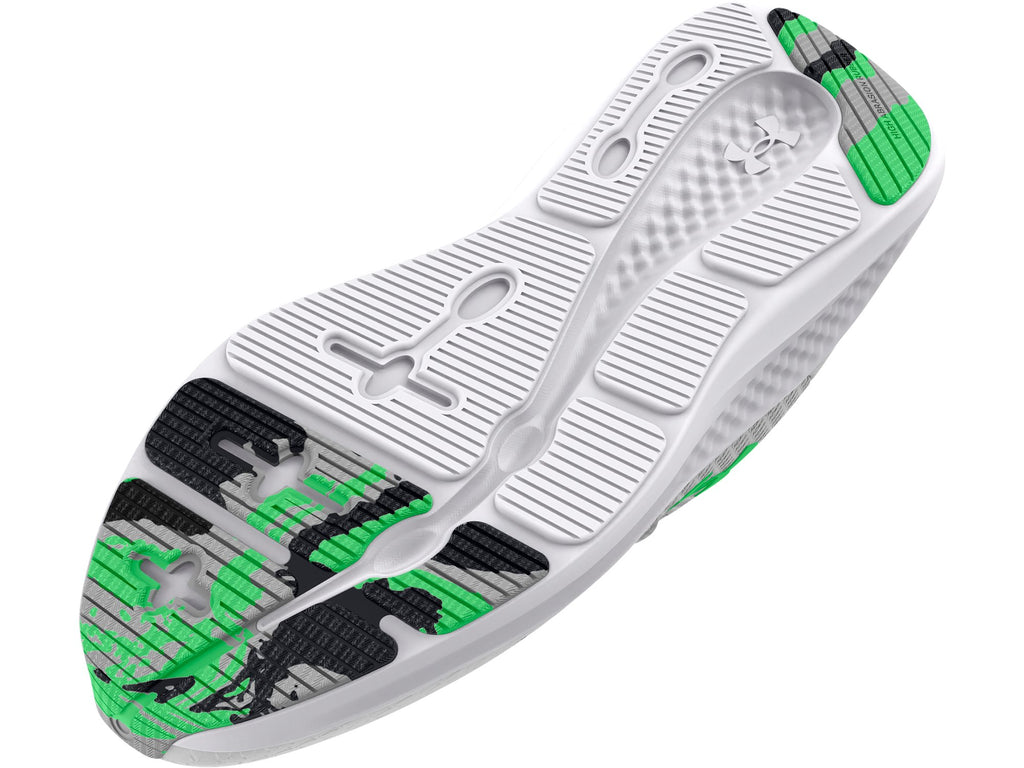 Under Armour Boys' Grade School UA Charged Pursuit 3 Running Shoes Grey - outsole