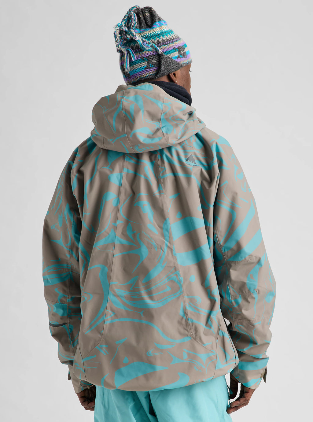 Burton Men's Reserve 2L Relaxed Anorak Jacket - LIQUID MINERAL