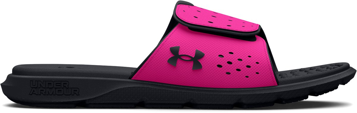 Under Armour Girls' Ignite Pro Slides - Black