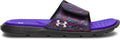 Under Armour Girls' Ignite Graphic Strap Slides - Black