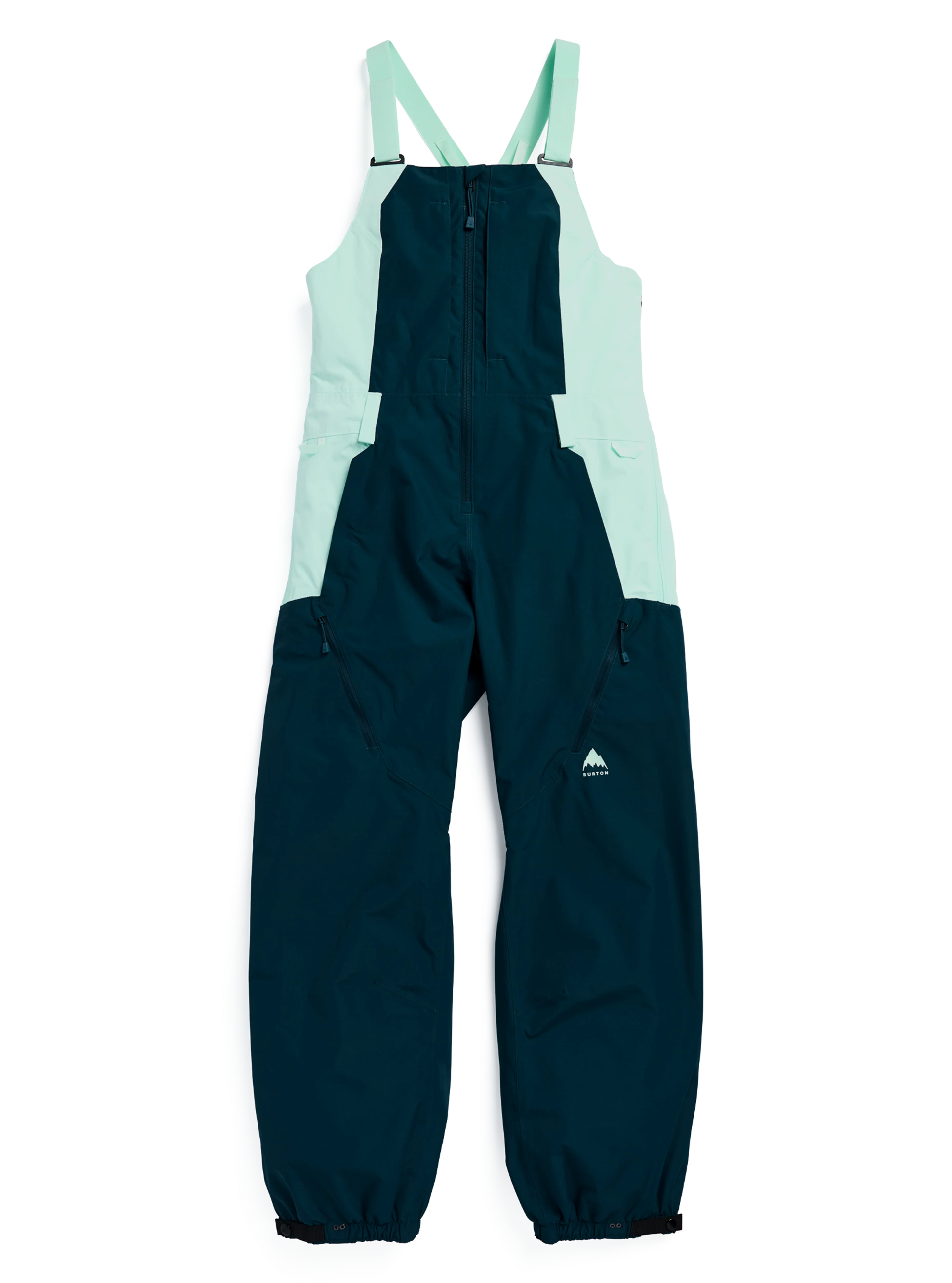 Burton Women's Reserve 2L Bib Pants - ATLANTIC TEAL/SPRING FROST