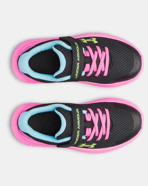 Girls' Pre-School UA Surge 4 AC Running Shoes