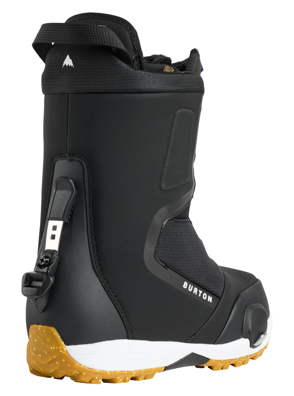 Burton Women's Highshot Step On Snowboard Boots in Black - rear three-quarter