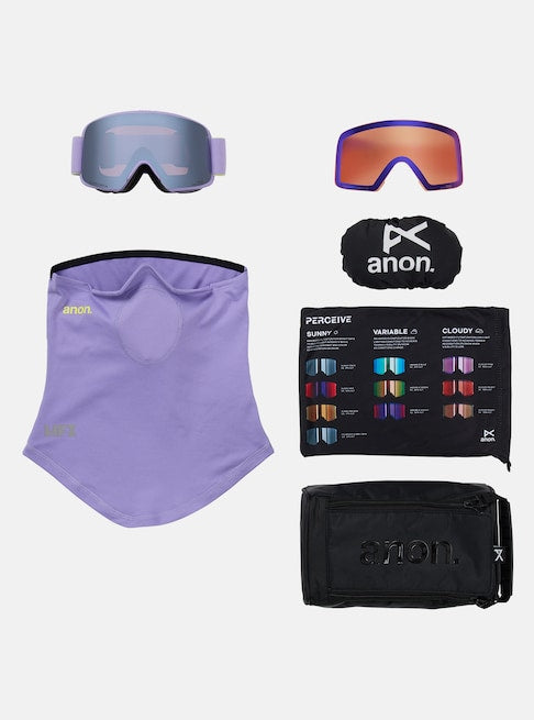 Anon M6 Goggles + Bonus Lens + MFI Face Mask