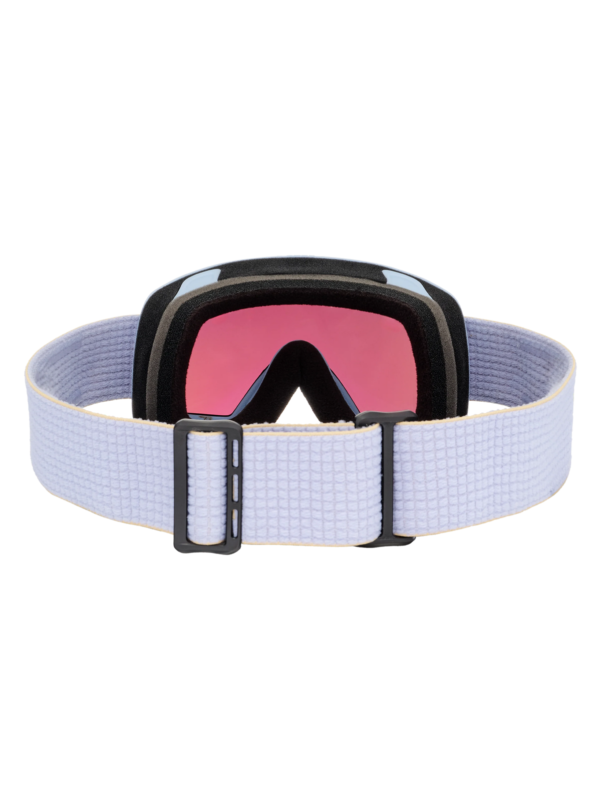 Anon M6S Goggles + Bonus Lens + MFI Face Mask - Airstream Blue/Sunny Onyx, strap and lens back view