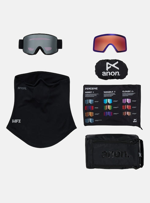 Anon M6S Goggles + Bonus Lens + MFI® Face Mask