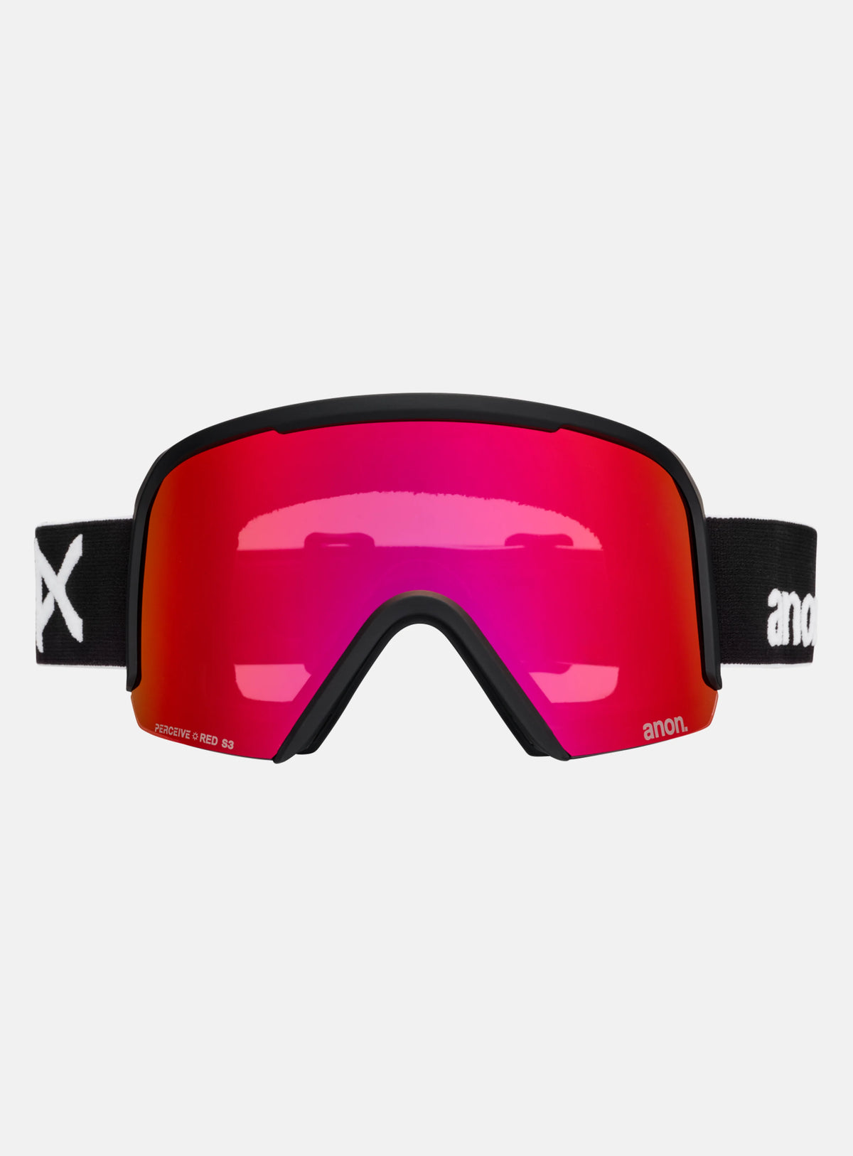 Anon Nesa S Goggles - Black/Sunny Red, front