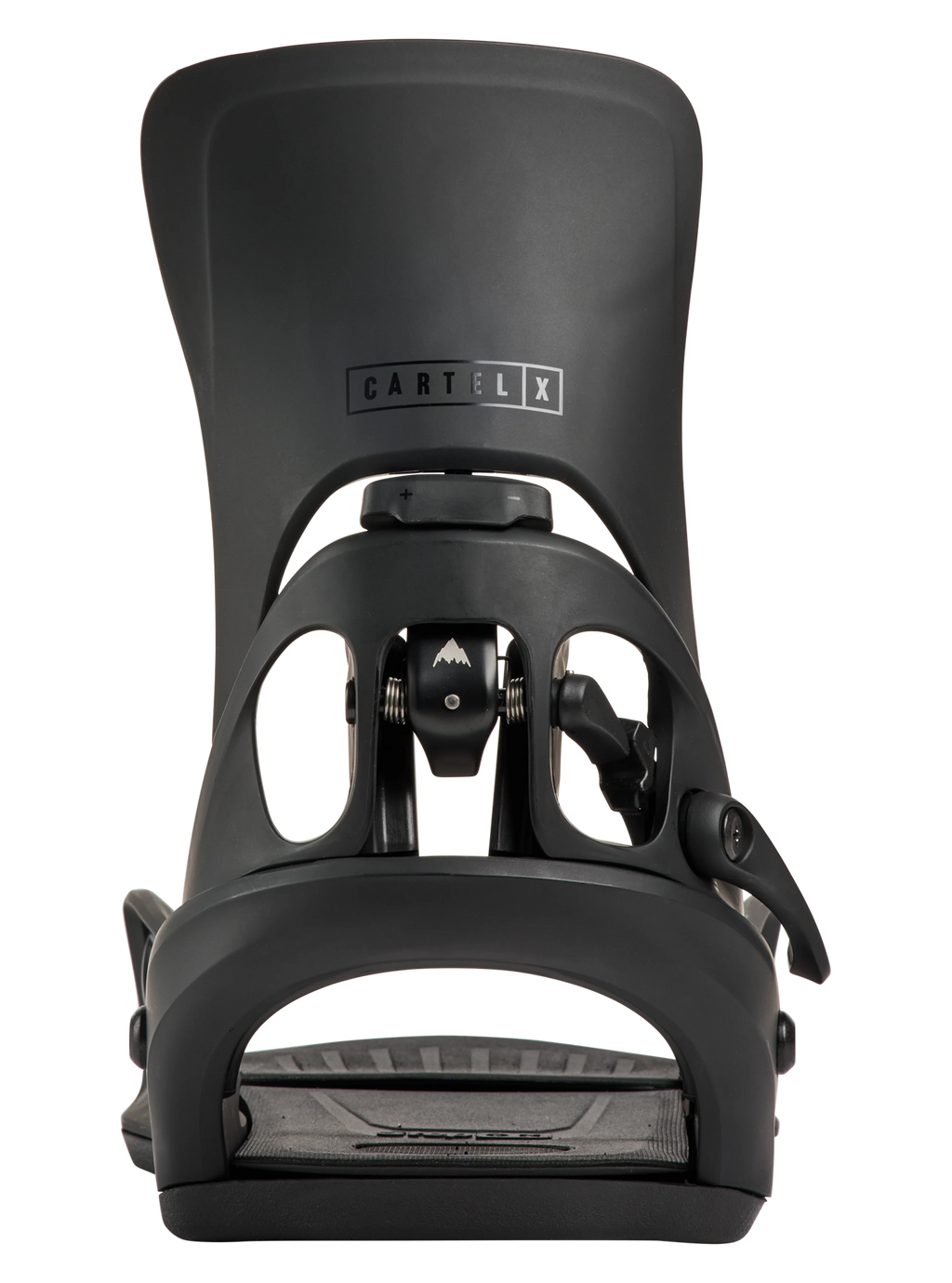 Burton Men's Step On Cartel X Snowboard Bindings - Black - hi-back