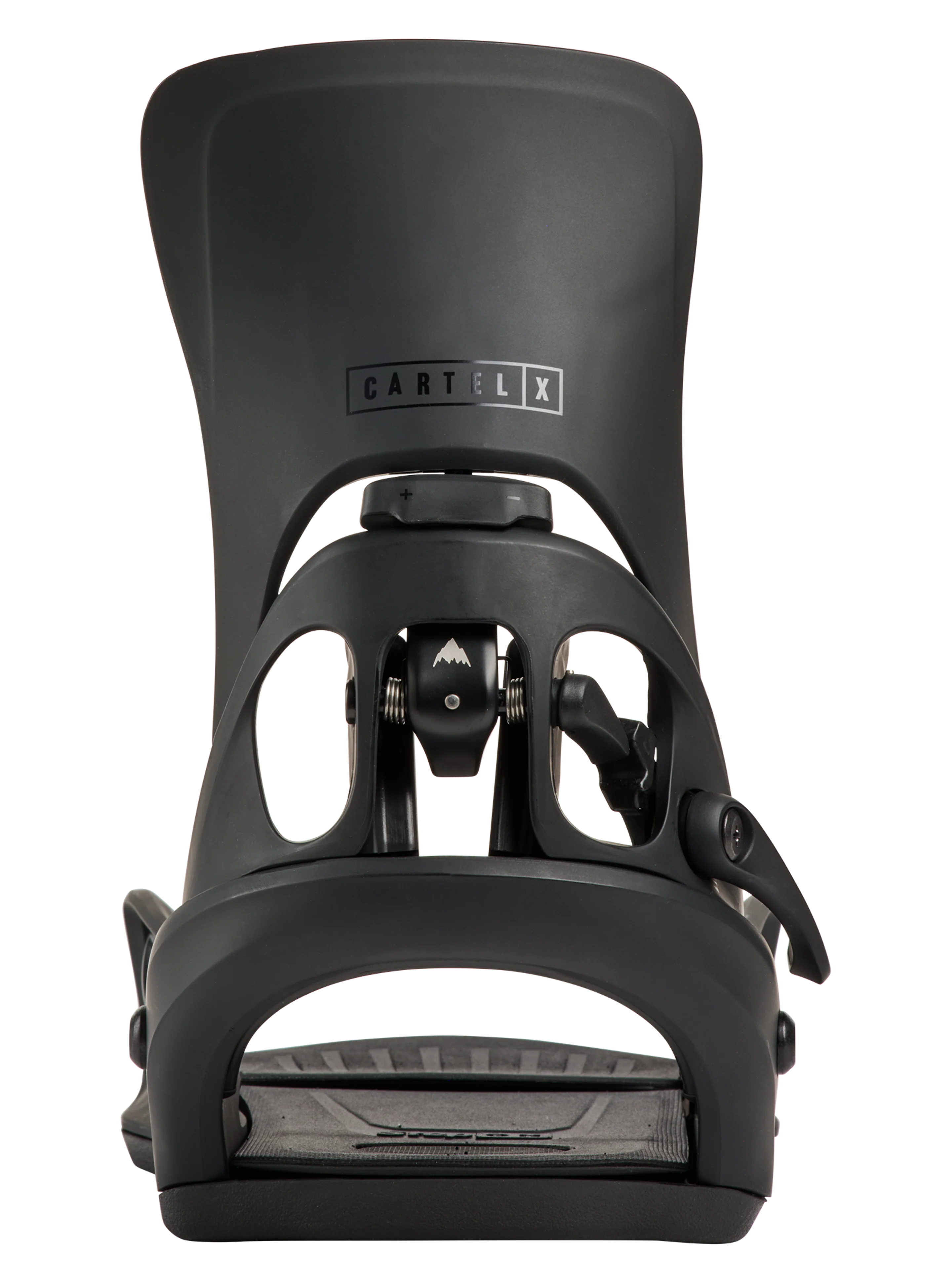 Burton Men's Step On Cartel X Snowboard Bindings - Black - hi-back