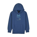 Fox Youth Dispute Pullover Hoodie - Indigo - Front