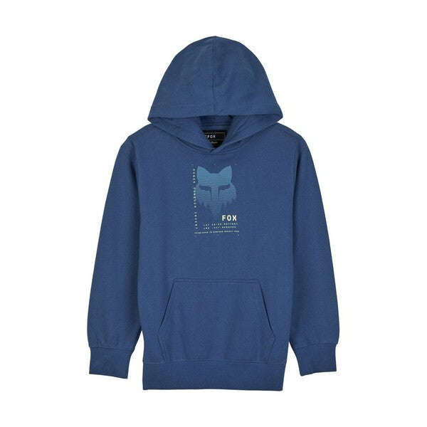 Fox Youth Dispute Pullover Hoodie - Indigo - Front