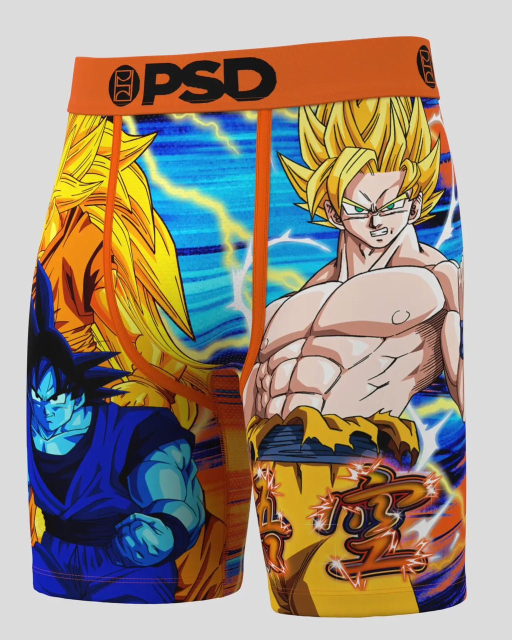PSD Dragon Ball Z - Goku Stages Boxer Briefs