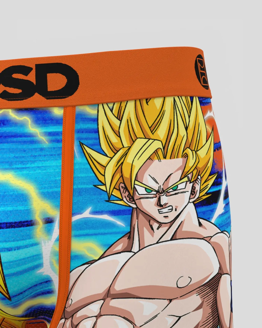 PSD Dragon Ball Z - Goku Stages Boxer Briefs