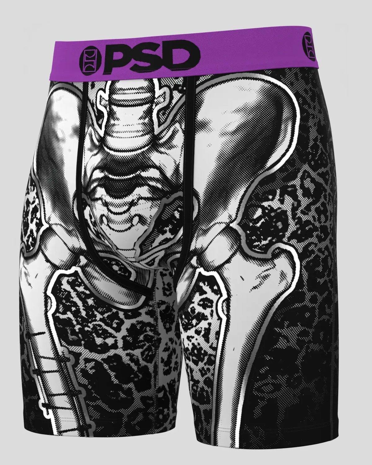 PSD Men's Half Skelly Boxer Briefs - front