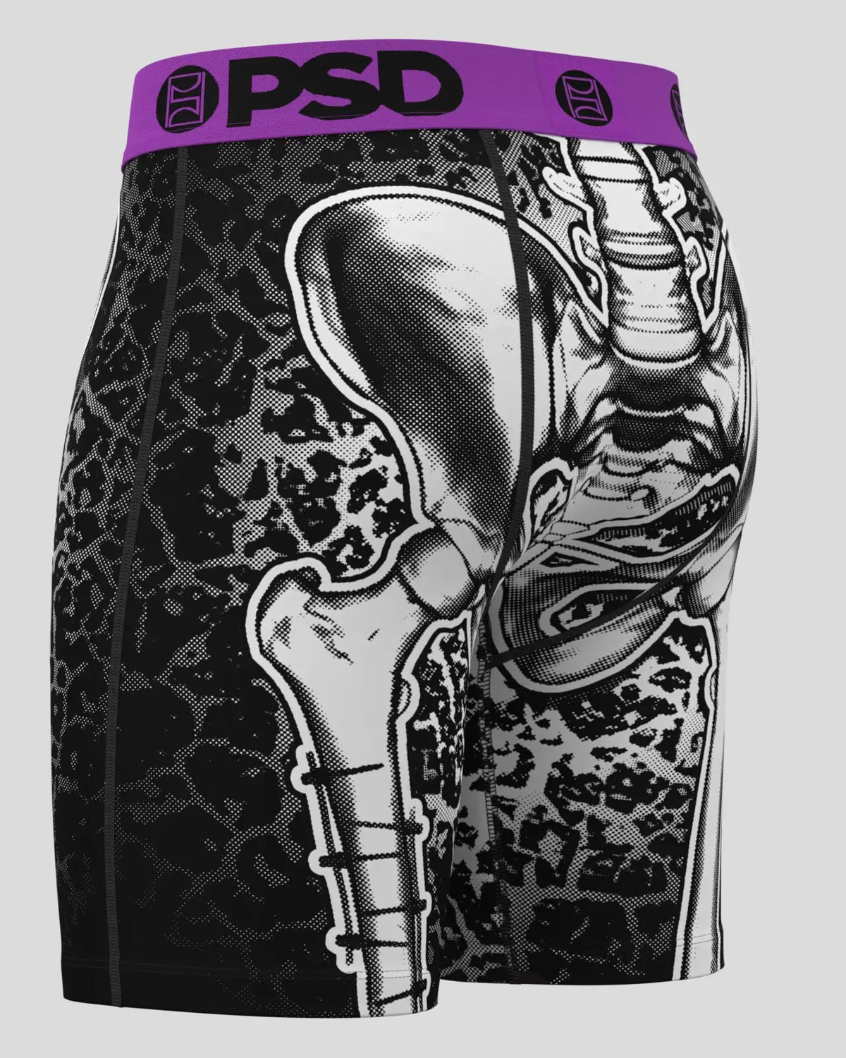 PSD Men's Half Skelly Boxer Briefs - side