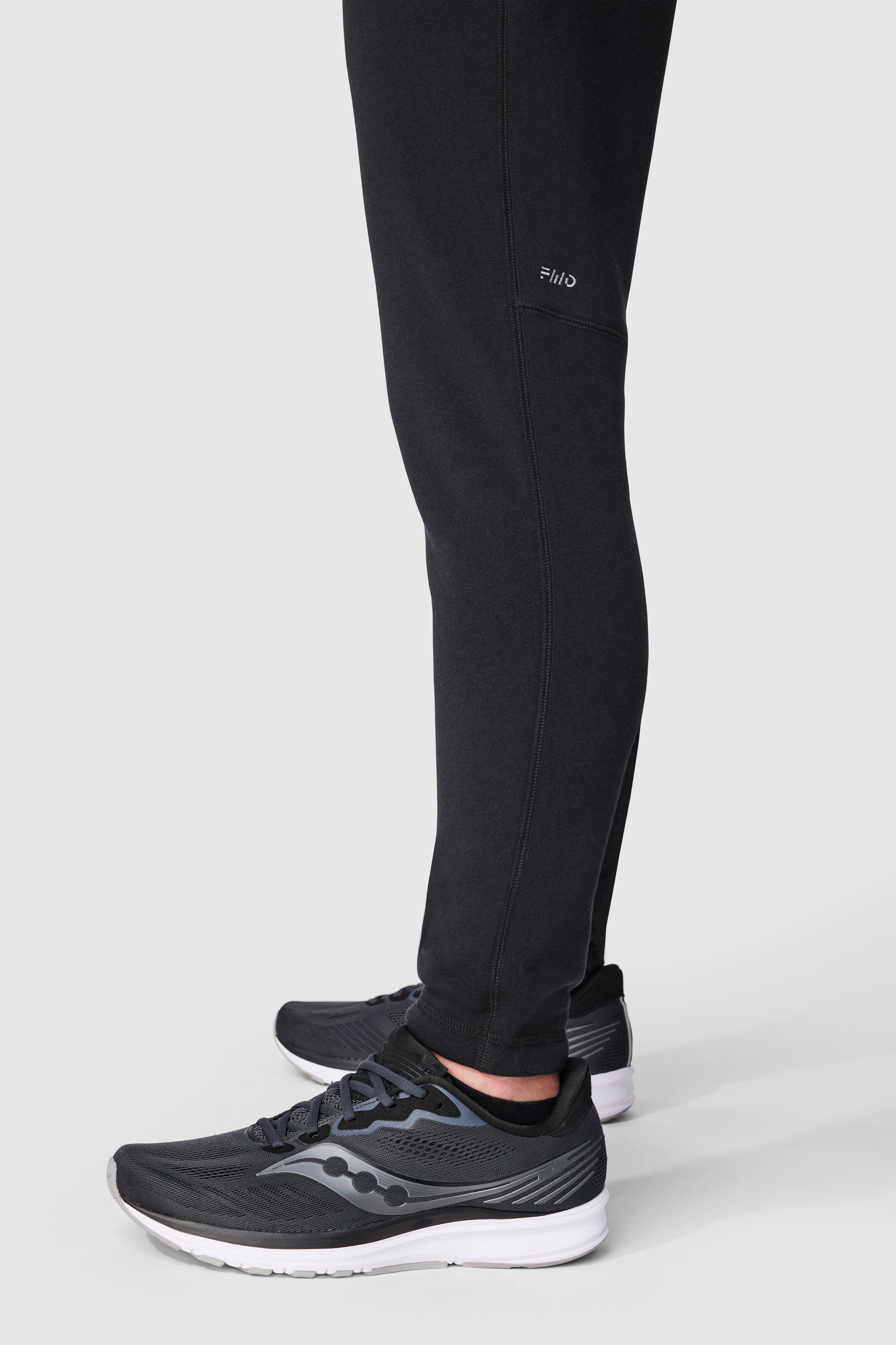 FWD Men's All Year Cuffed Jogger - Black Beauty - Detail