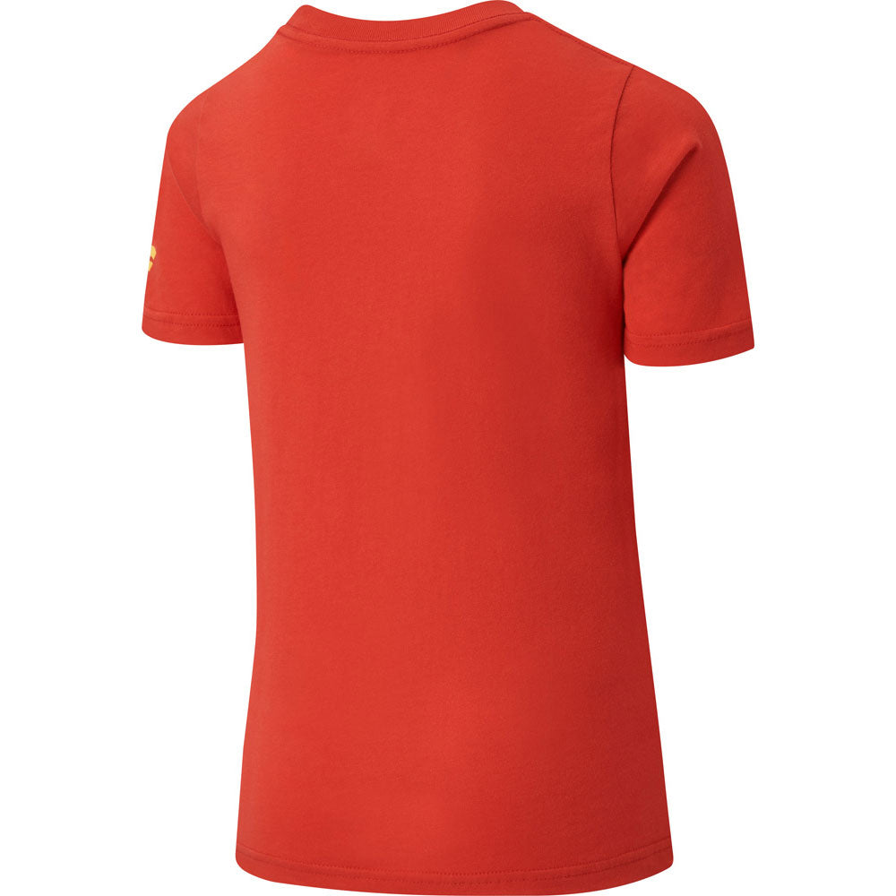 Outerstuff Youth Calgary Flames Authentic Pro Wordmark T-Shirt red - back