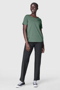 FWD Friday DriRelease Minimal Tee Laurel Wreath on model