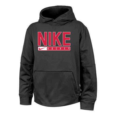 Nike Youth Boys Hockey Therma Pullover Hoodie
