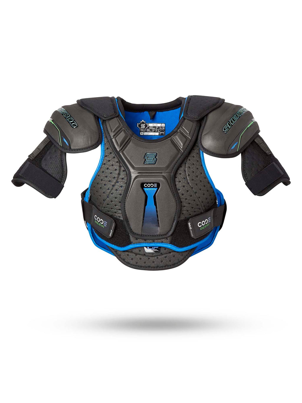 Junior Code Encrypt 2 Shoulder Pads