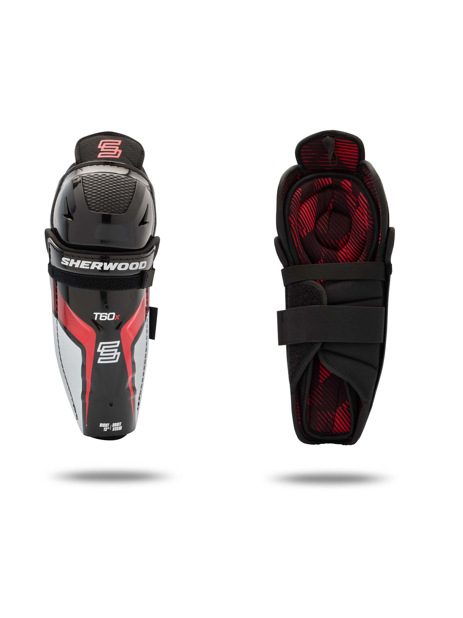 Sherwood Junior T60X Hockey Shin Guards