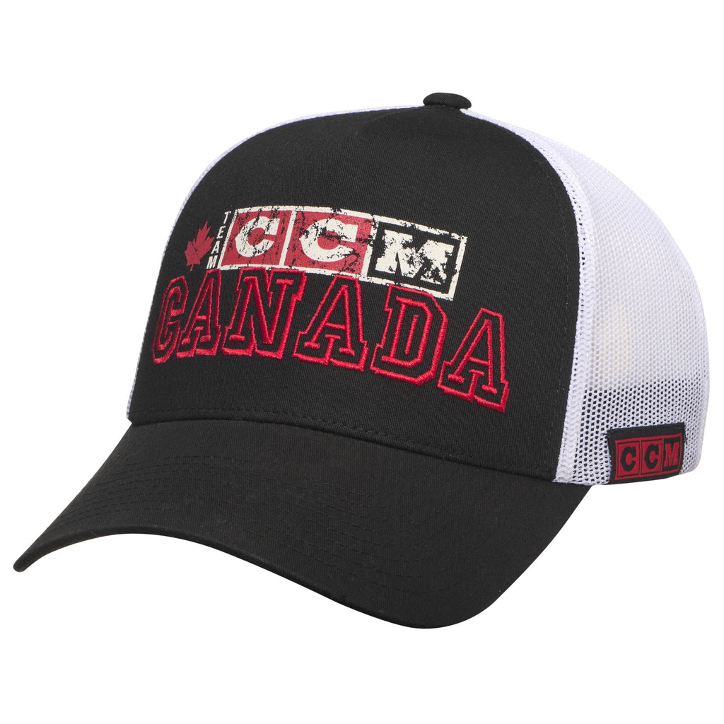 CCM Team Canada Meshback Trucker Hat - angle