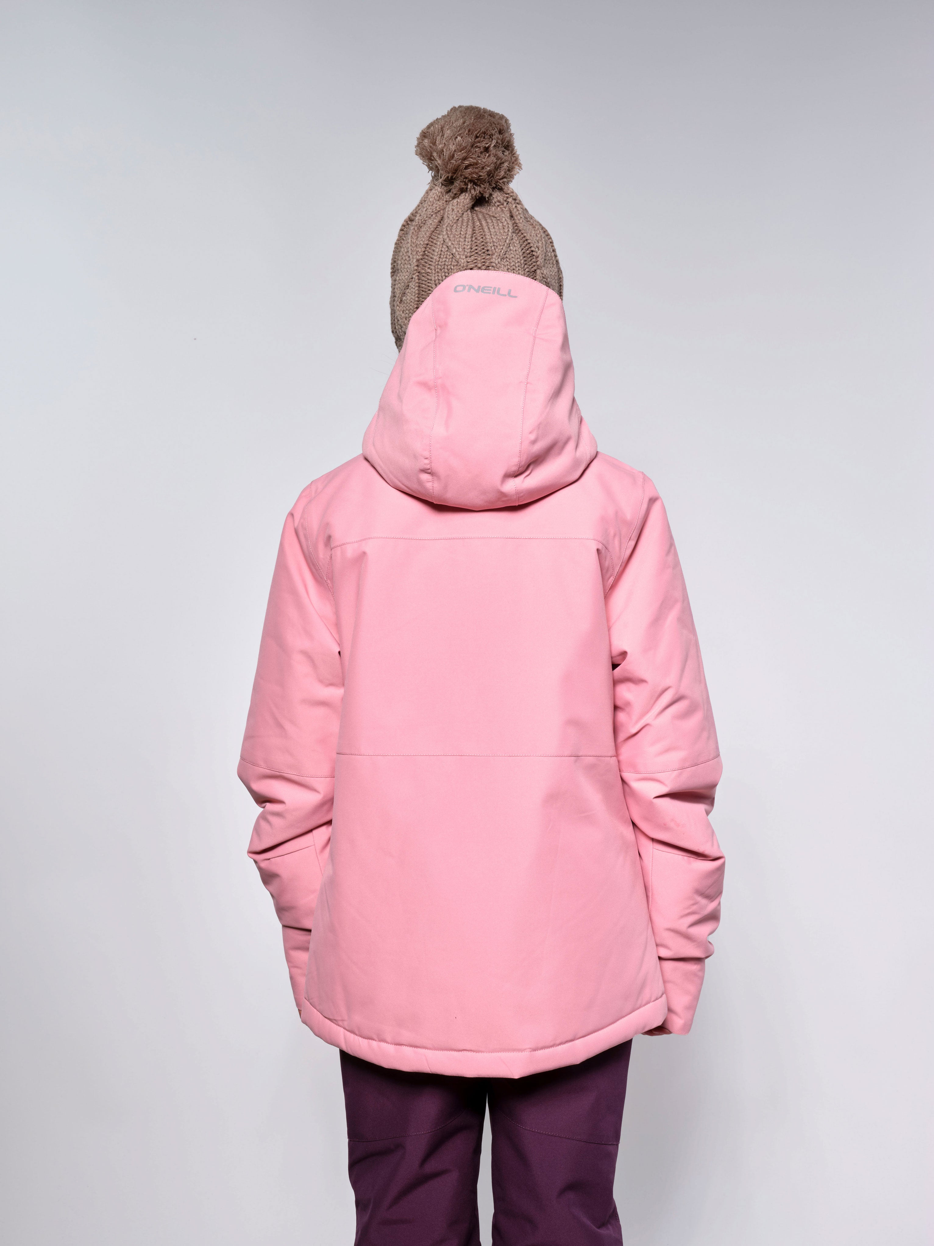 O'Neill Girls' Lite Snow Jacket Genuine Pink - detail