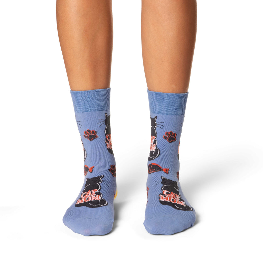 Good Luck Sock Women's Cat Mom Socks