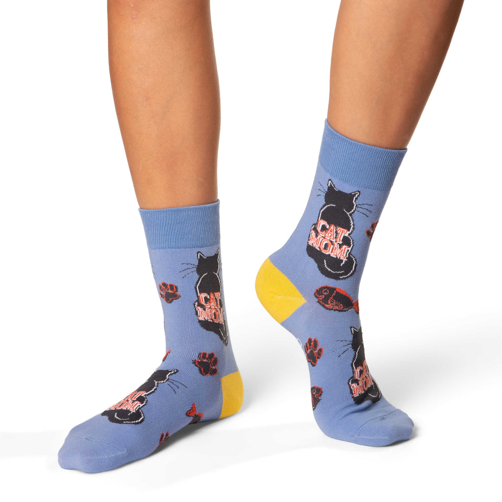 Good Luck Sock Women's Cat Mom Socks