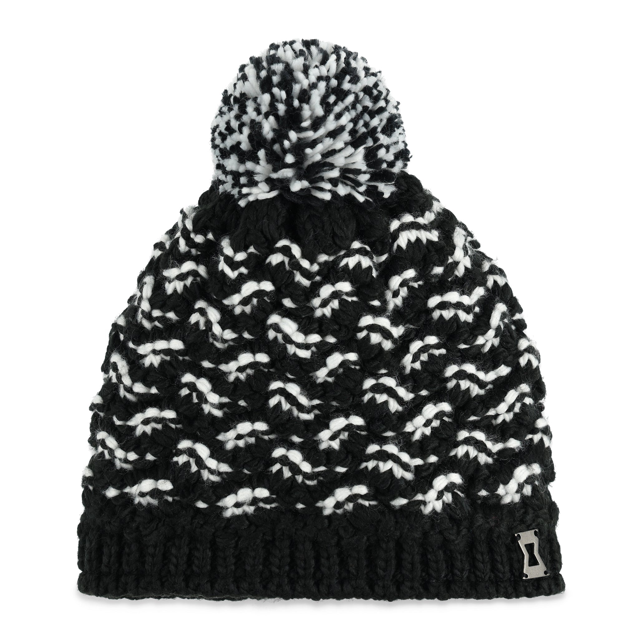Spyder Girls' Brrr Berry Hat - Black - front