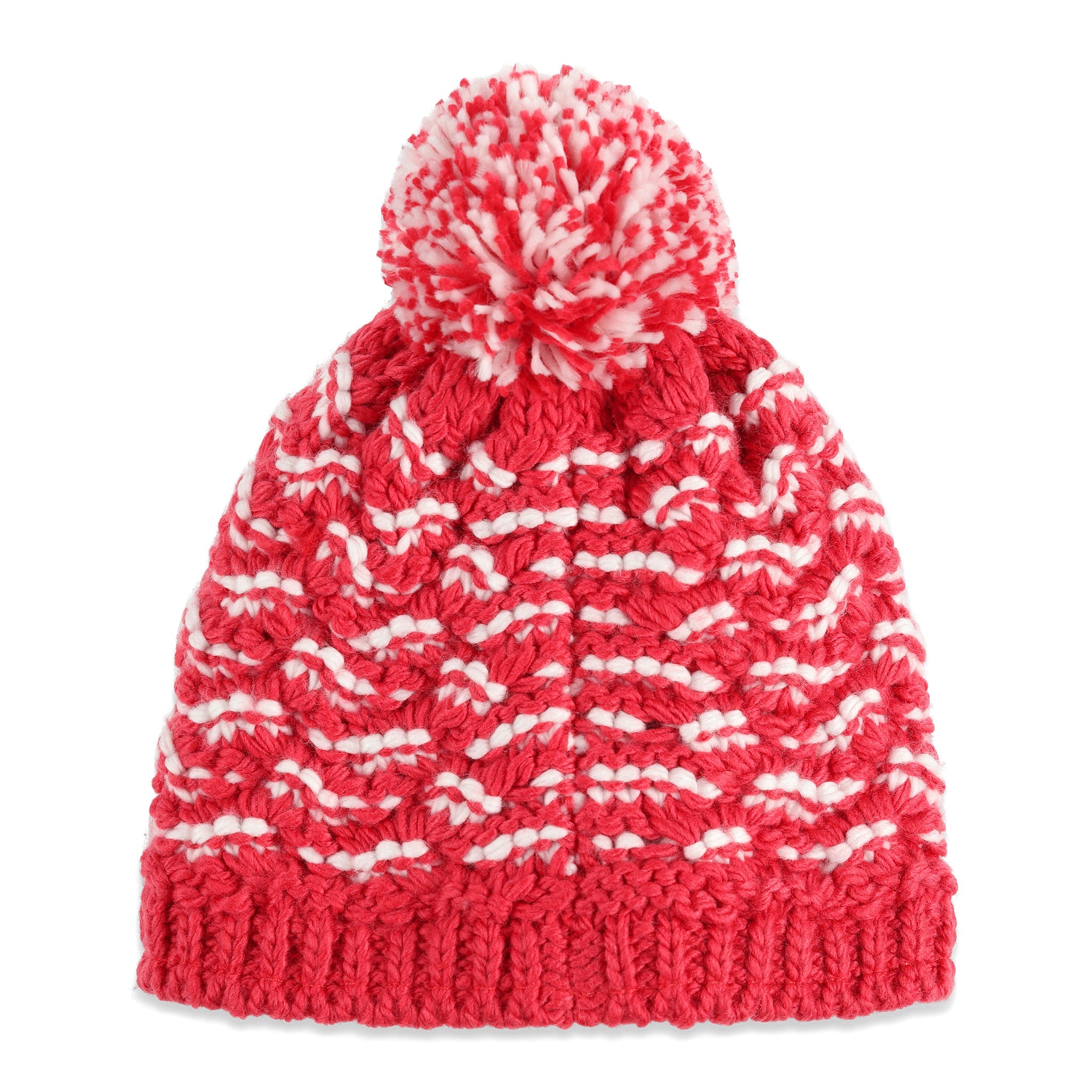 Spyder Girls' Brrr Berry Hat - Prism Pink - back