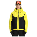 Spyder Men's Copper Jacket - Acid Yellow - front