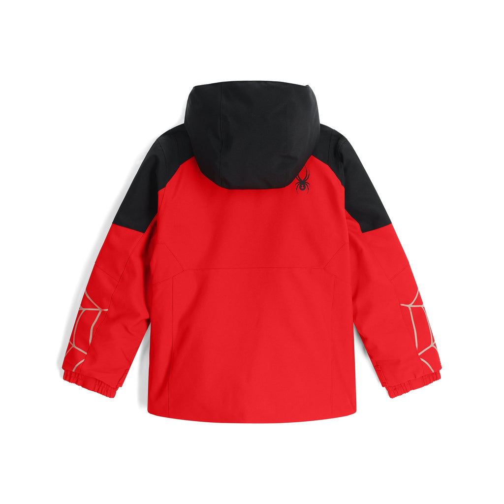 Spyder Little Boys' Challenger Jacket - Spyder Red - back