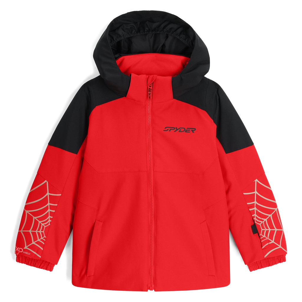 Spyder Little Boys' Challenger Jacket - Spyder Red - front