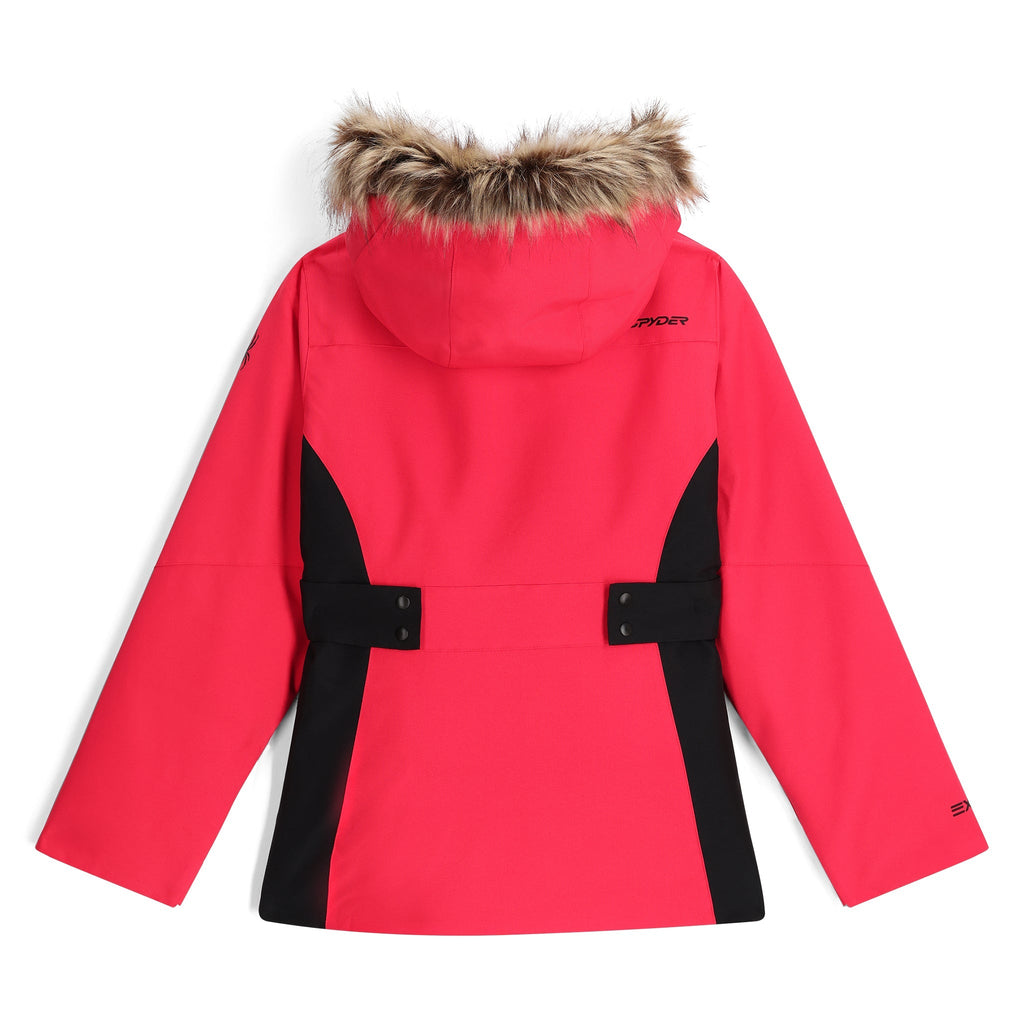 Spyder Girls' Lola Jacket - Prism Pink - back
