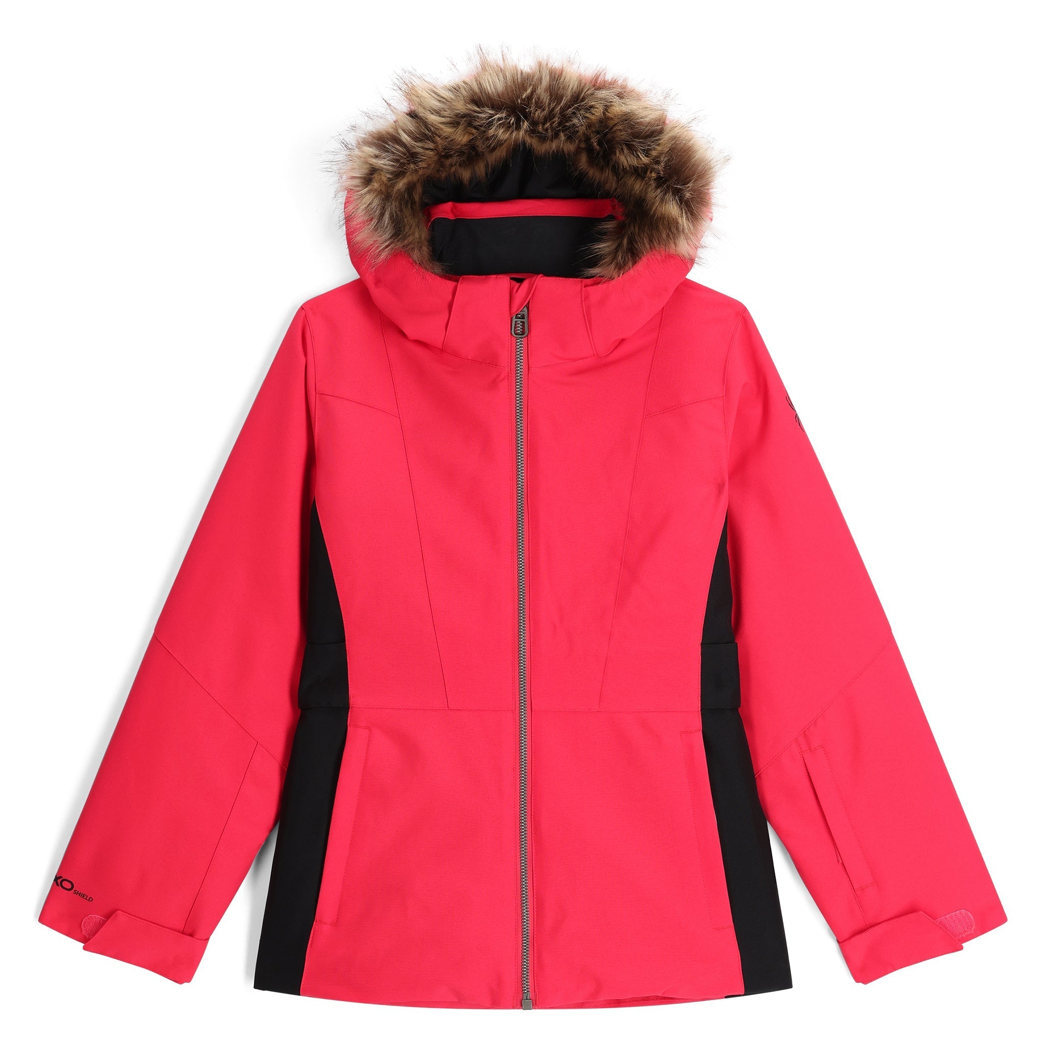 Spyder Girls' Lola Jacket - Prism Pink - front