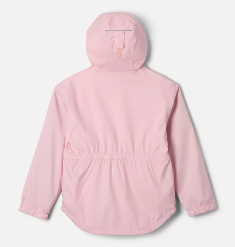 Columbia Girls' Rainy Trails II Fleece Lined Rain Jacket