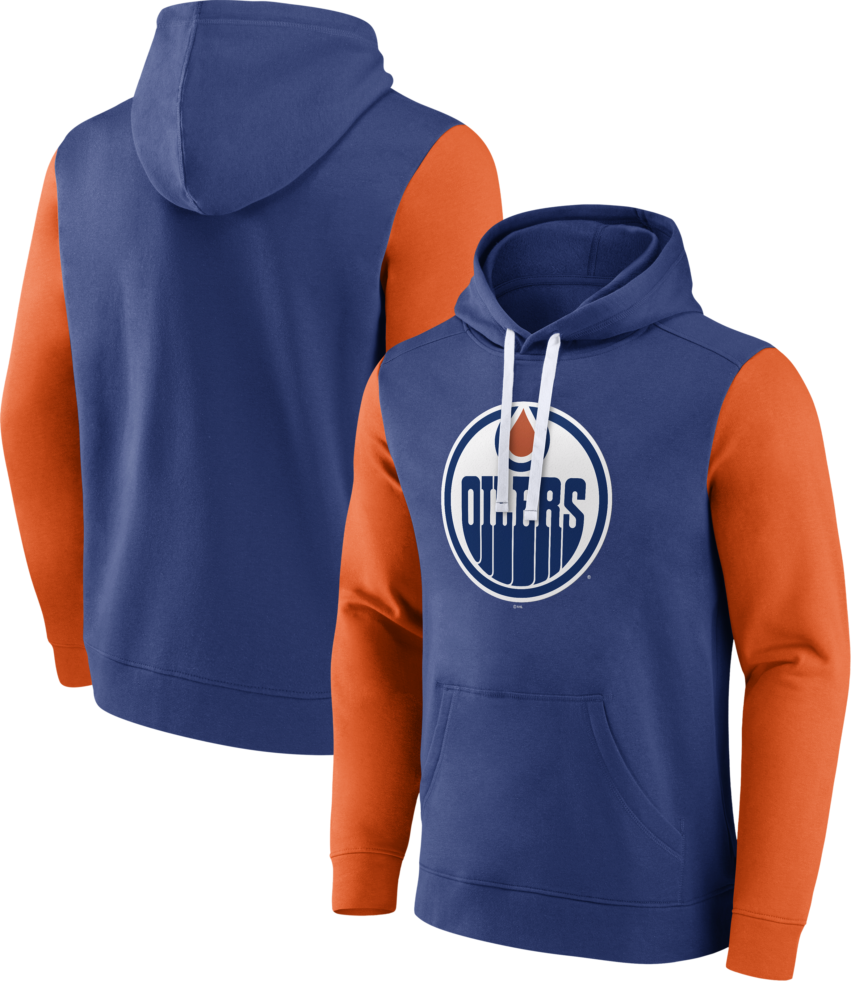 Men's Edmonton Oilers Cotton Fleece Hoodie