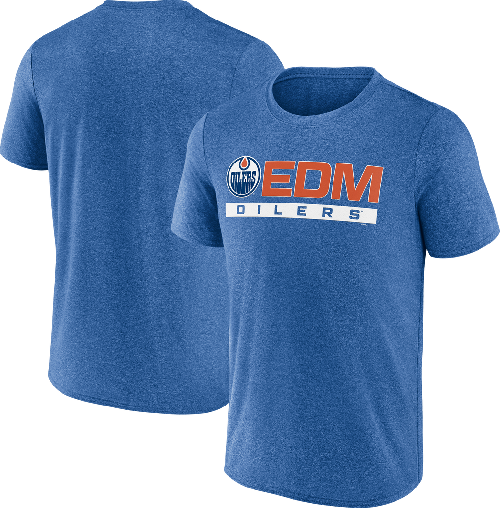 Fundamental Playmaker Short Sleeve Shirt- Edmonton Oilers