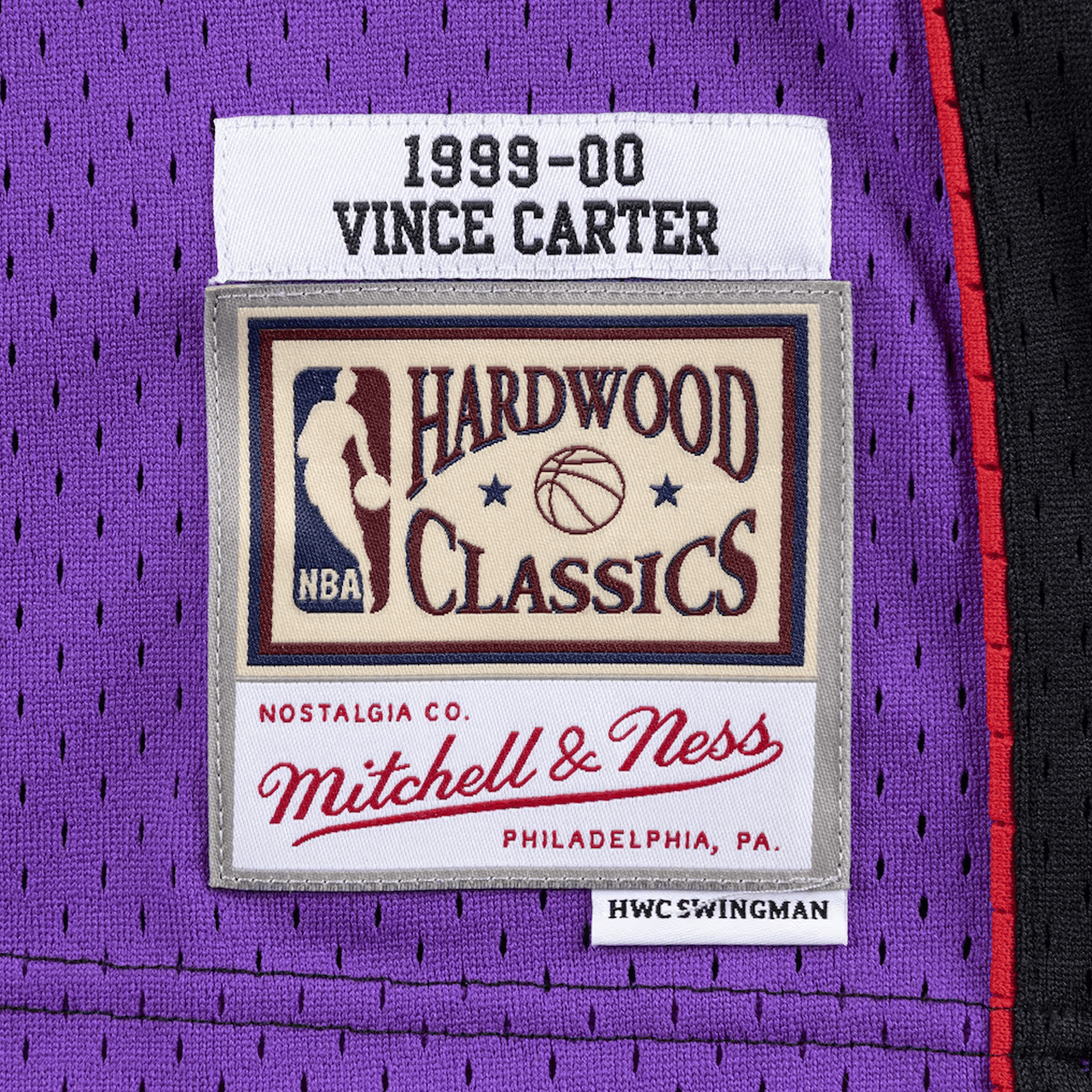 Mitchell & Ness Toronto Raptors Vince Carter 1999 Hardwood Classics Swingman Jersey
