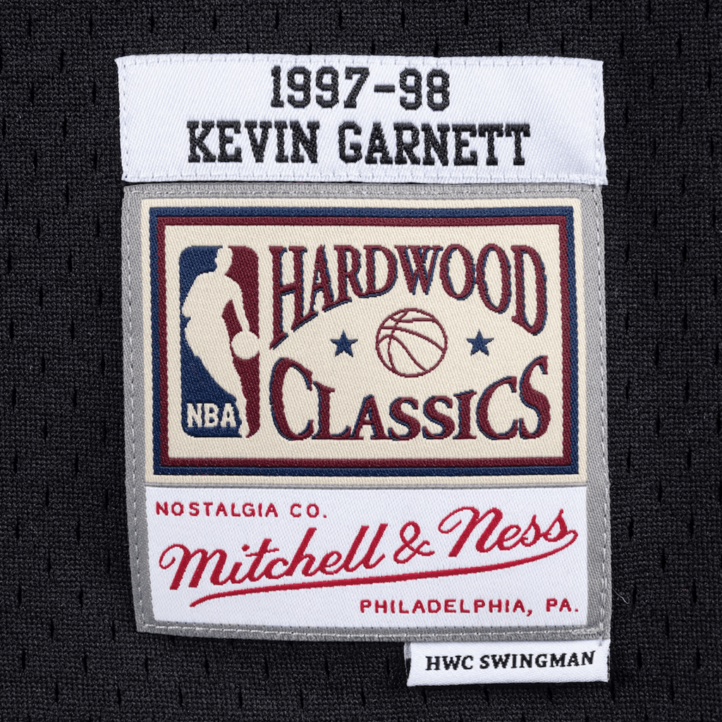 Mitchell & Ness Minnesota Timberwolves Kevin Garnett 1997 Hardwood Classics Swingman Jersey