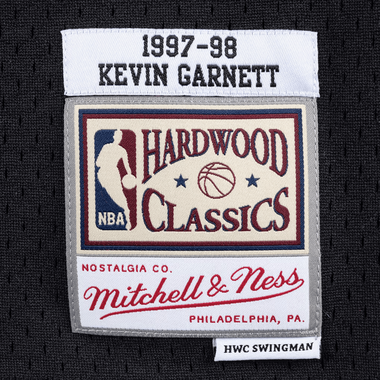 Mitchell & Ness Minnesota Timberwolves Kevin Garnett 1997 Hardwood Classics Swingman Jersey
